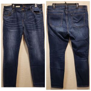 Kut from the Kloth Jeans Womens 14 Slouchy Boyfriend Midrise Tapered Stretch